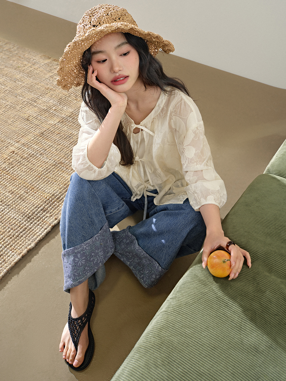 Blouse and Cami Set