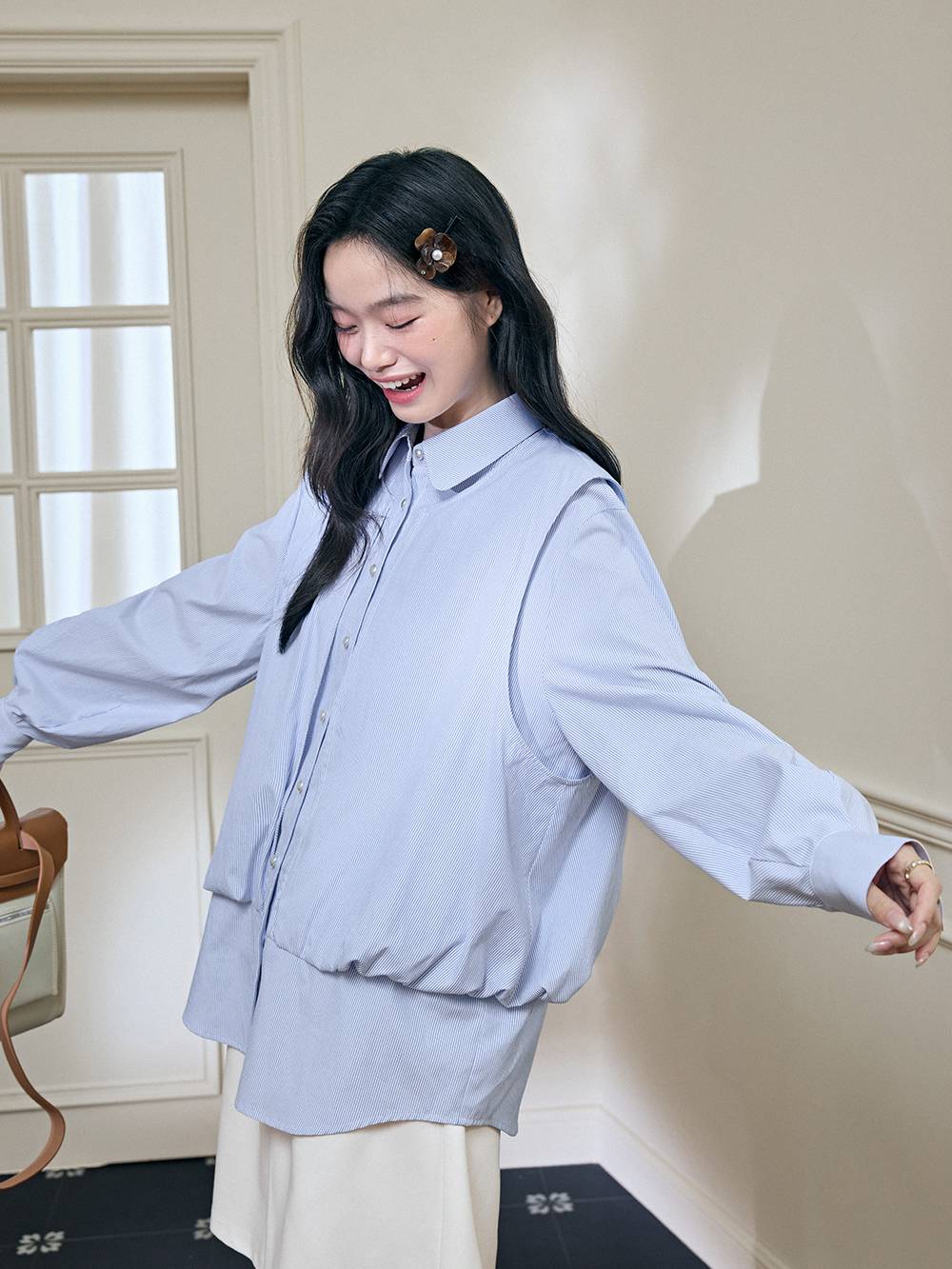 Layered Look Blouse