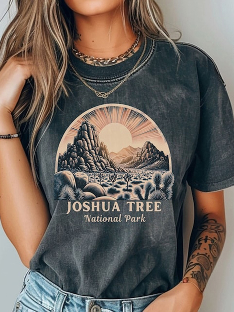 Joshua Tree National Park Hiking Gift T-shirt