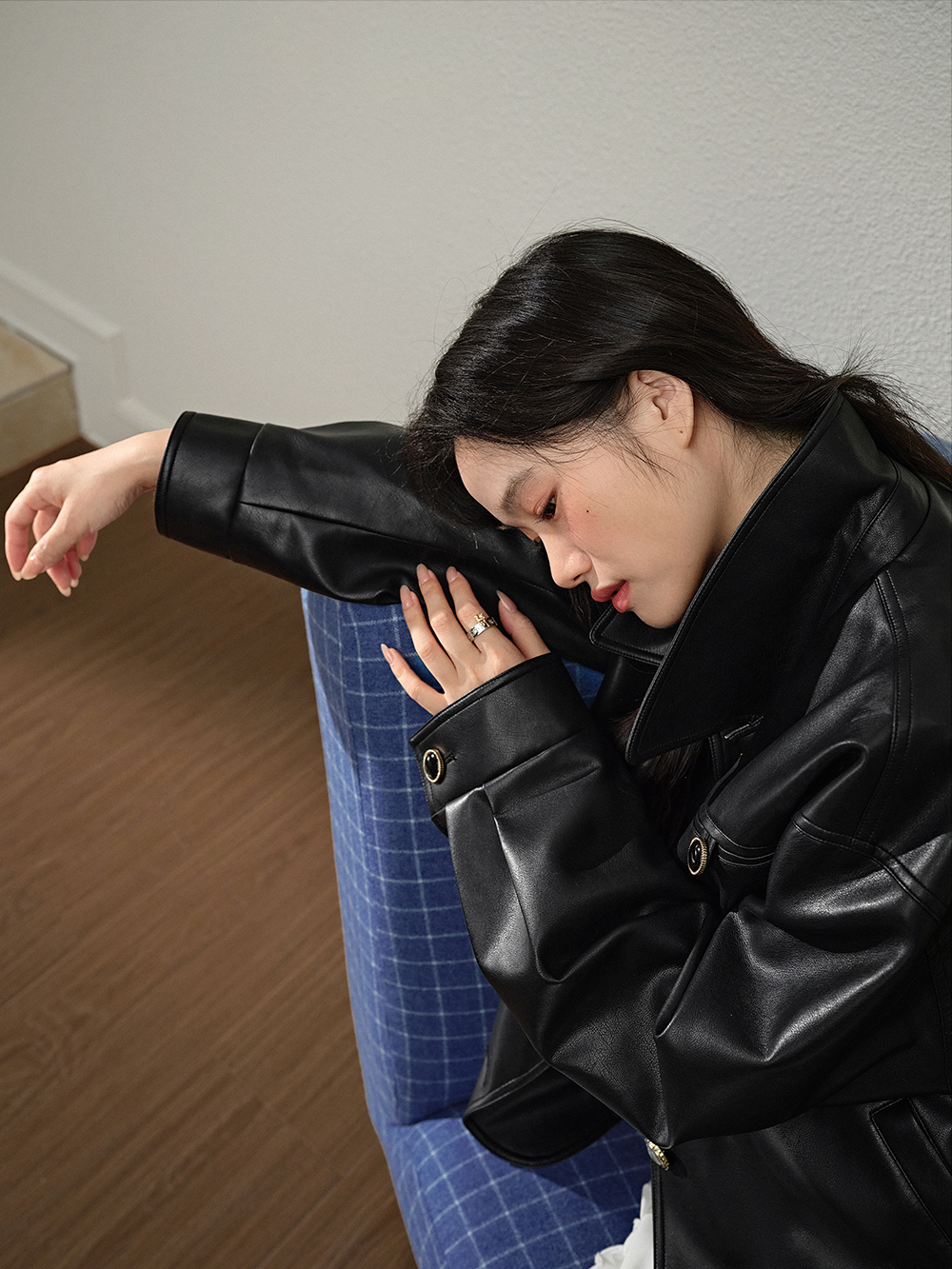 Faux Leather Jacket