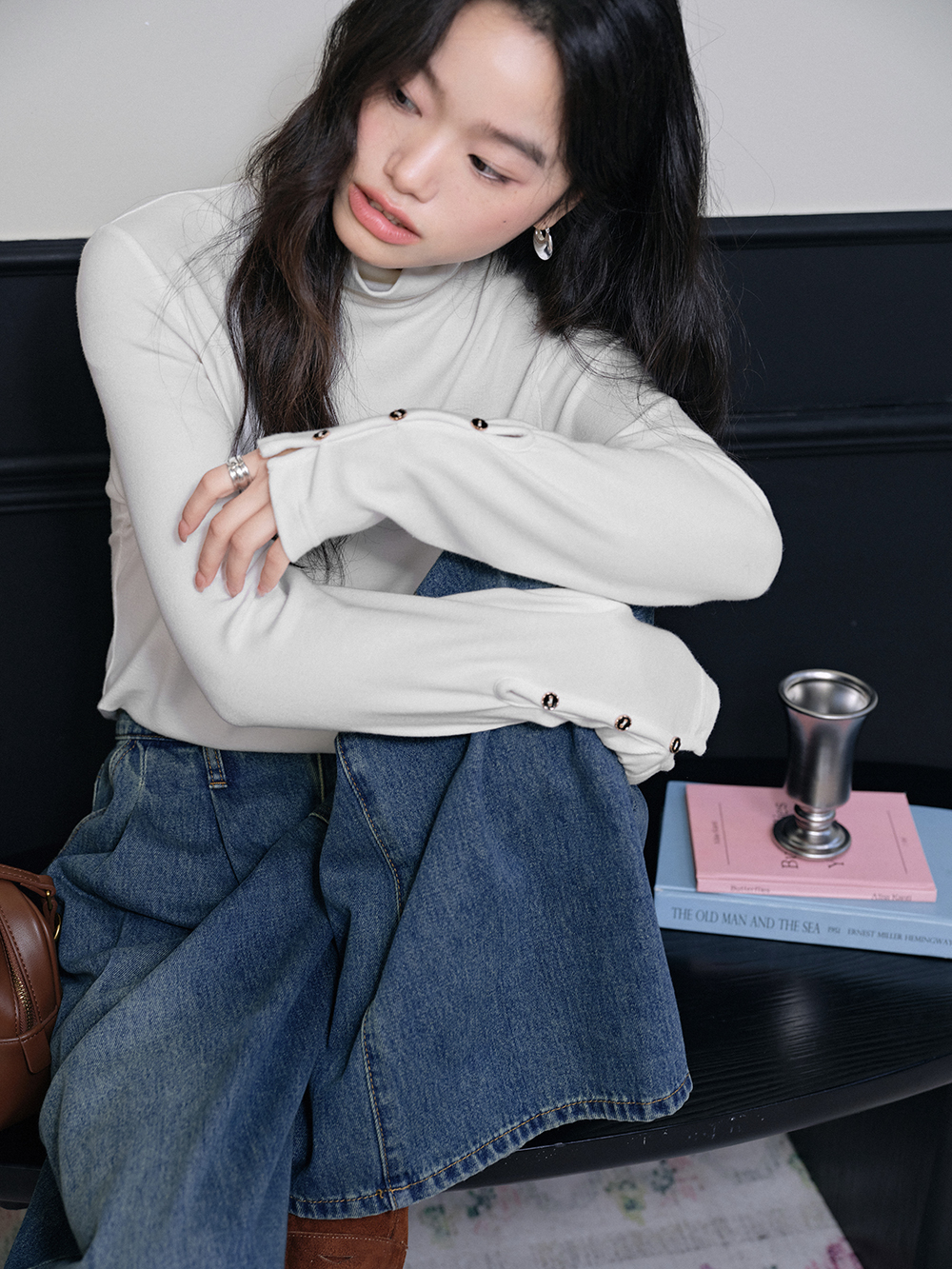 Turtleneck Top