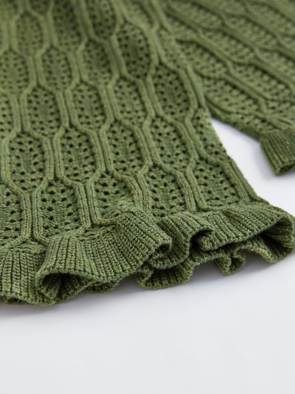 Ruffle Knit Top