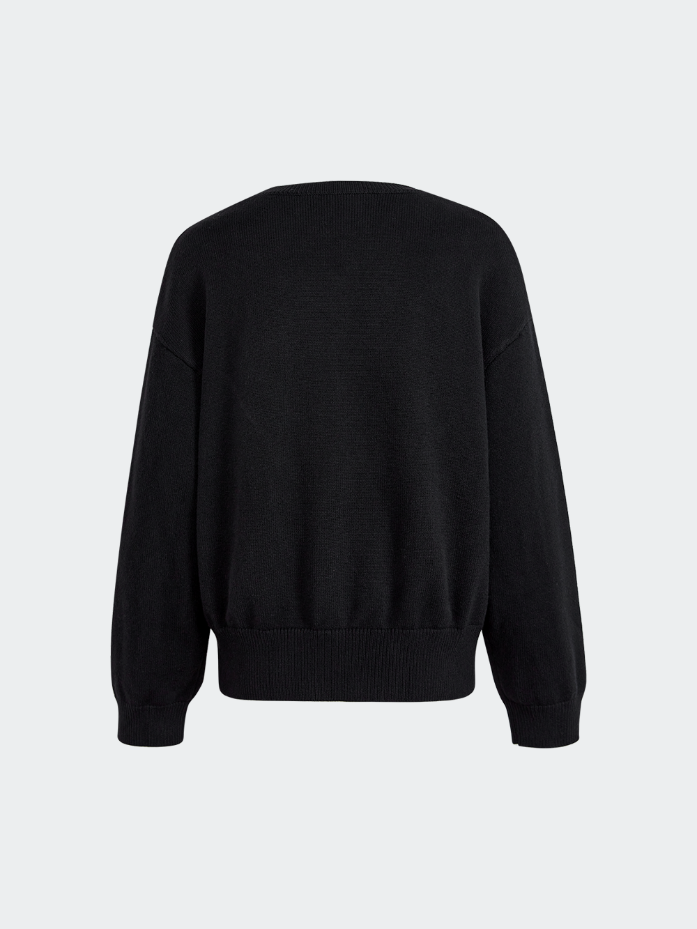 Fluffy Dog Embroidered Sweater