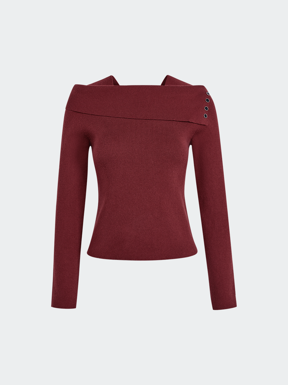 Long-Sleeve Knit Top