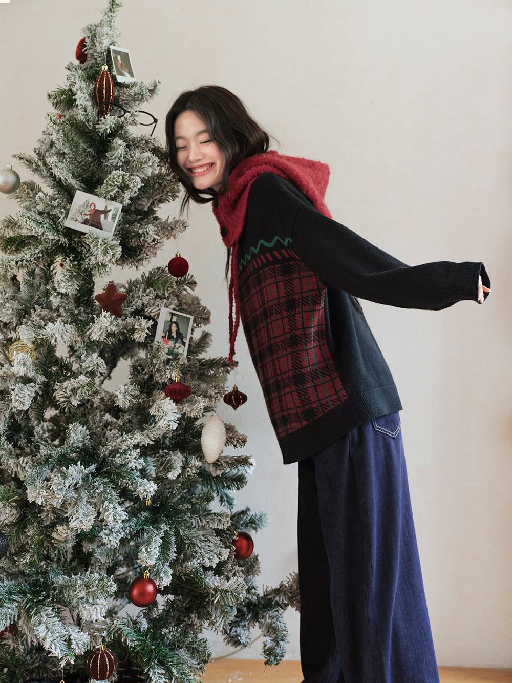Plaid Sweater