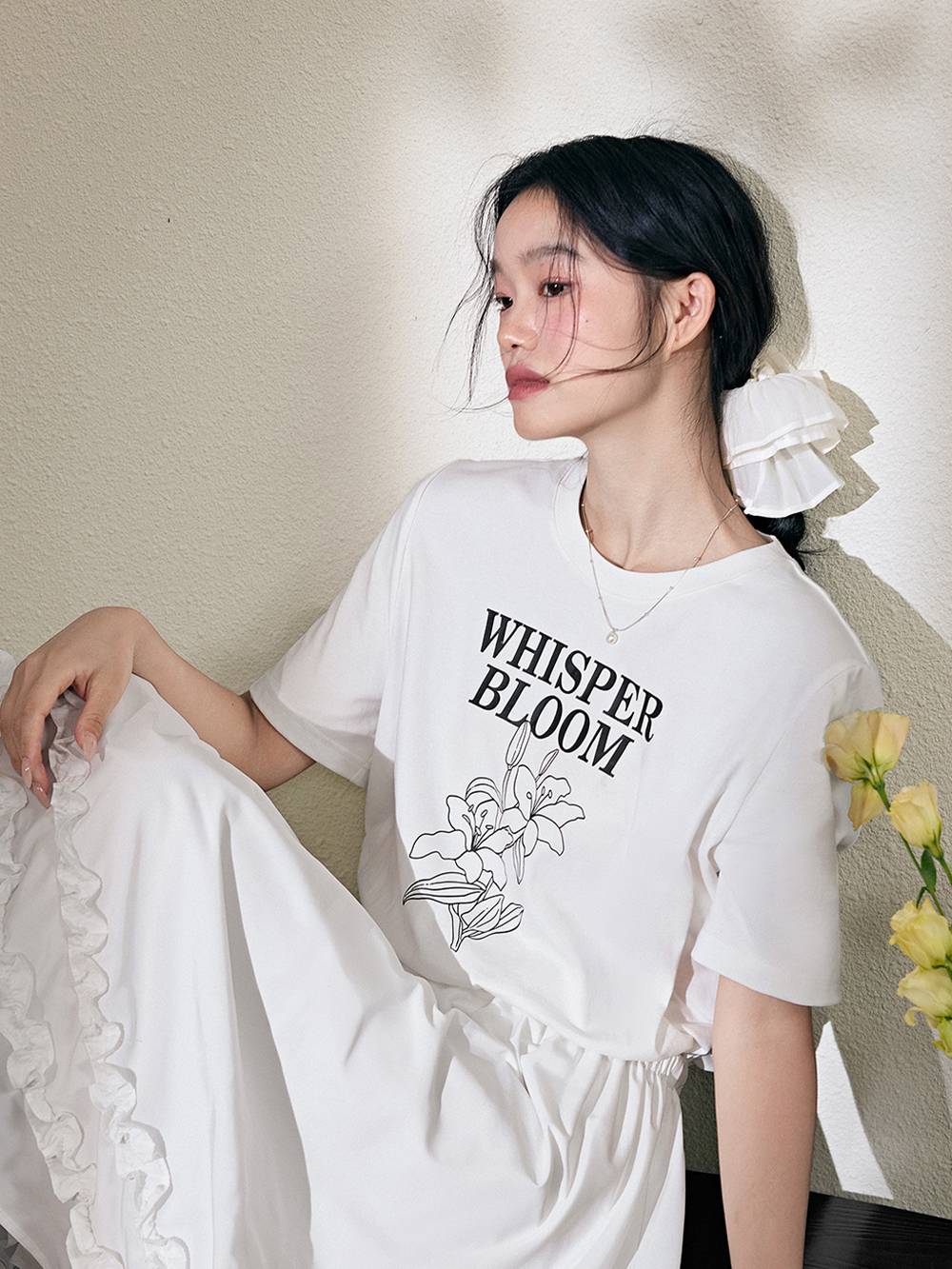 White Midi Dress