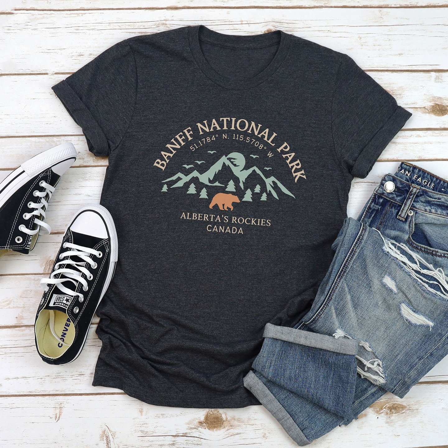 Canadian Rockies Graphic T-shirt