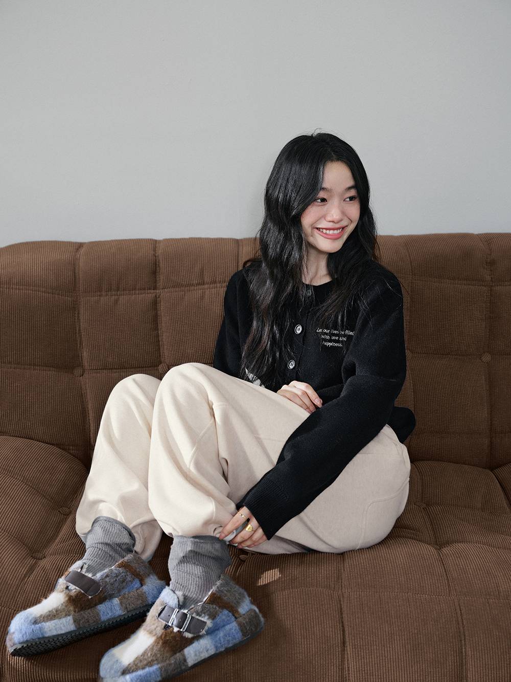 Wide-Leg Sweatpants