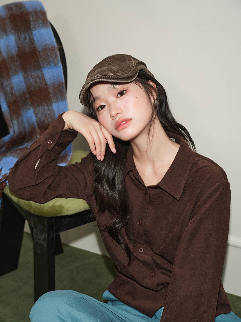 Cinched-Waist Shirt