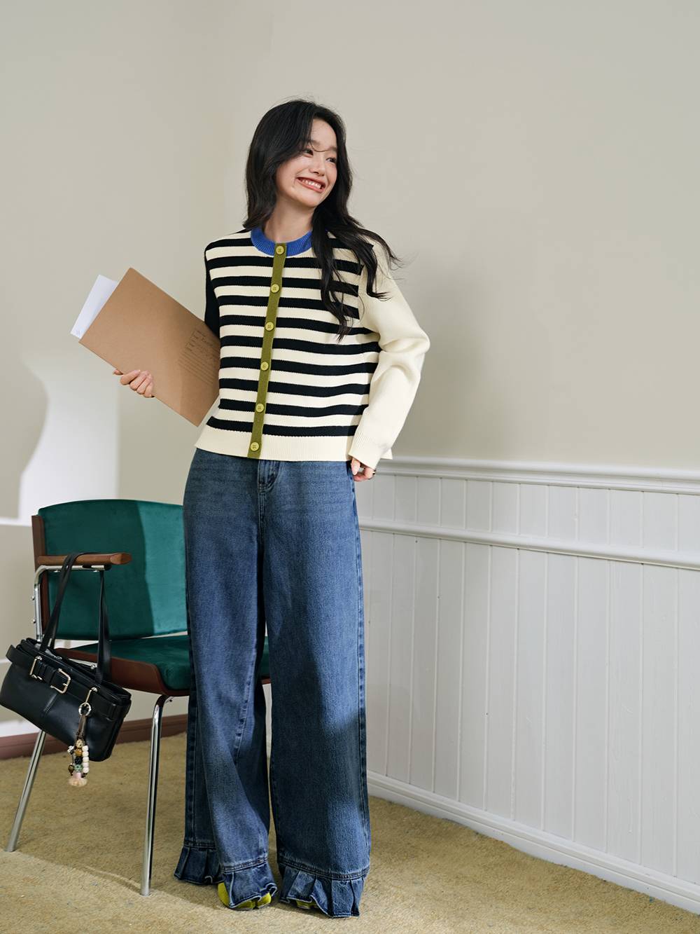 Colorblock Sweater