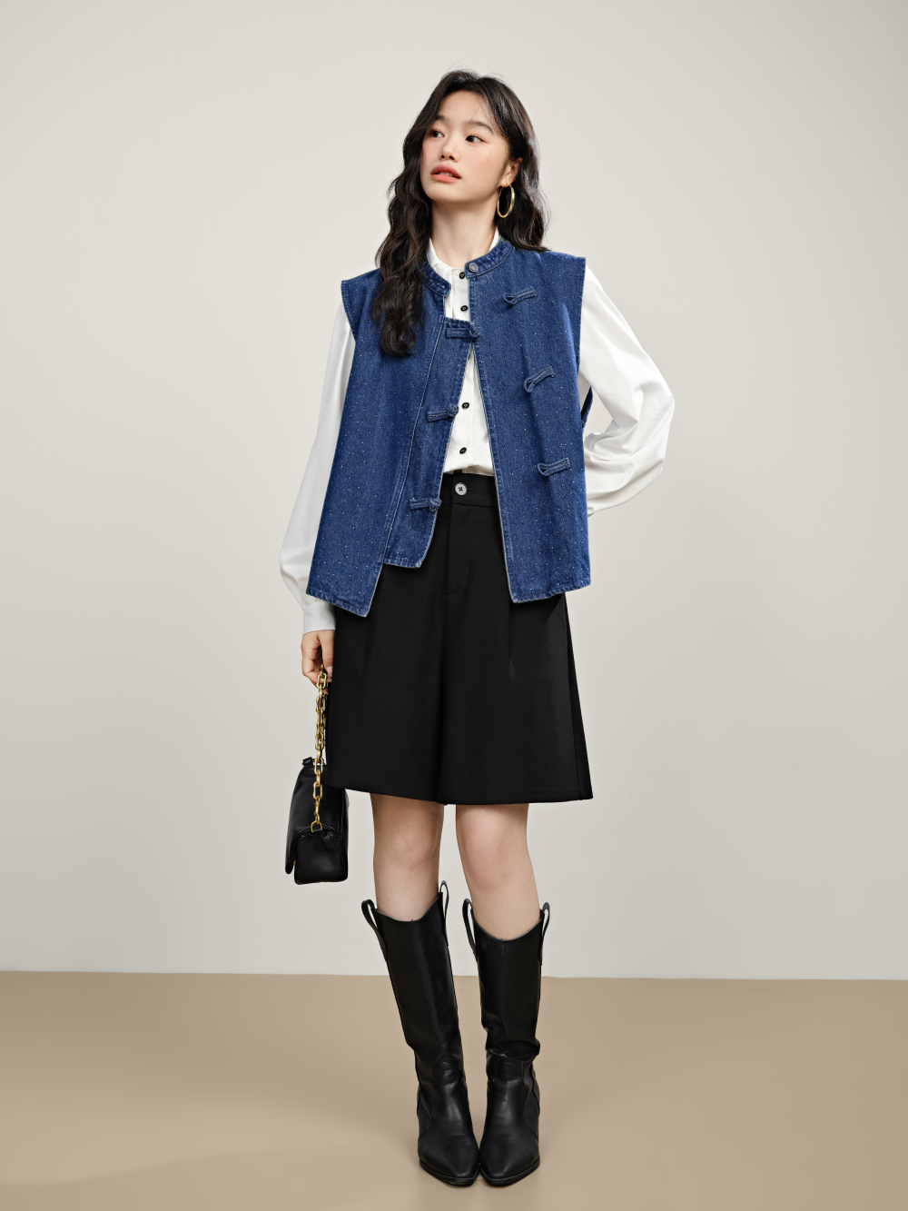 Bow Collar Shirt