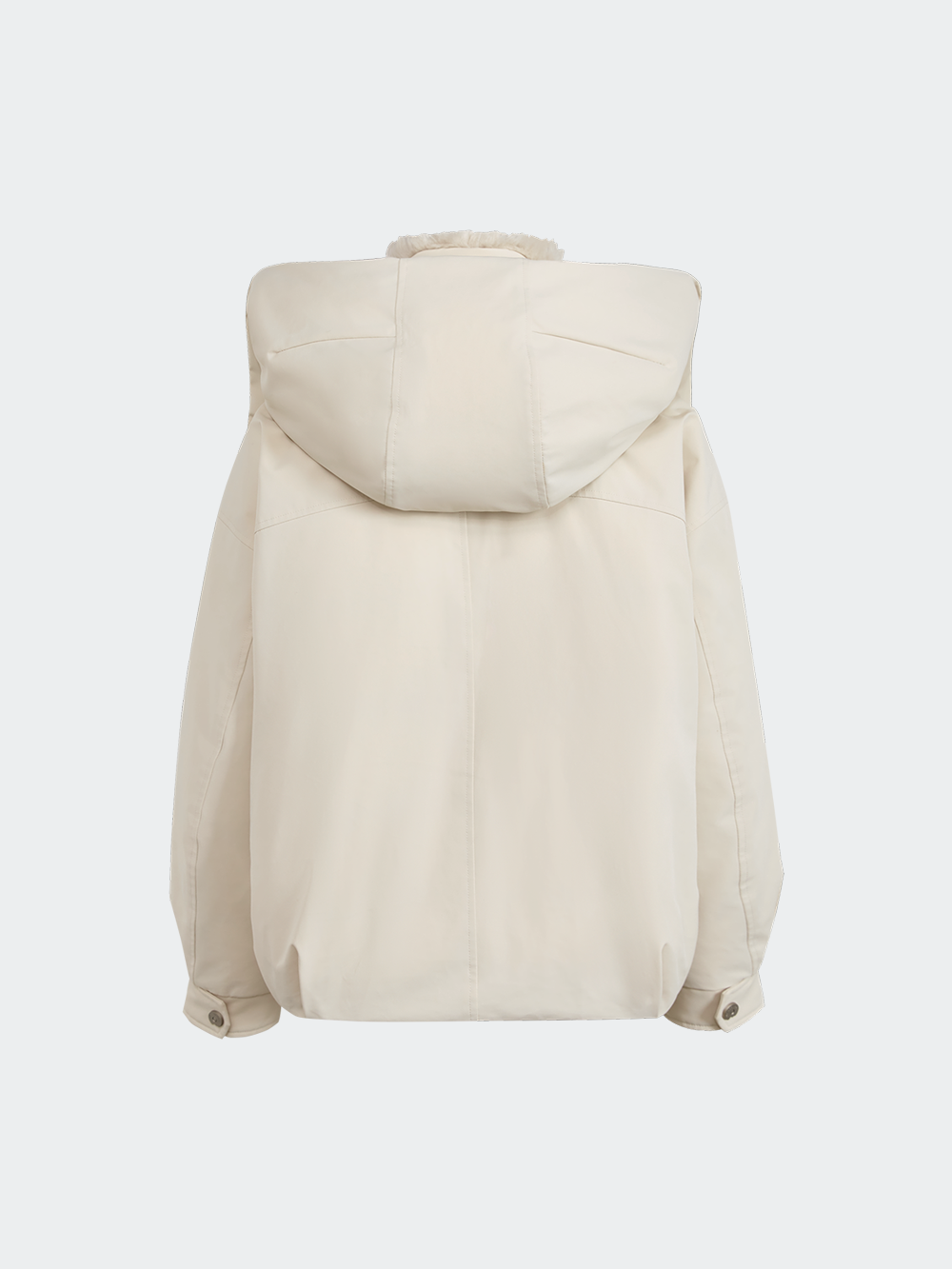 Hooded Stand Collar Down Jacket