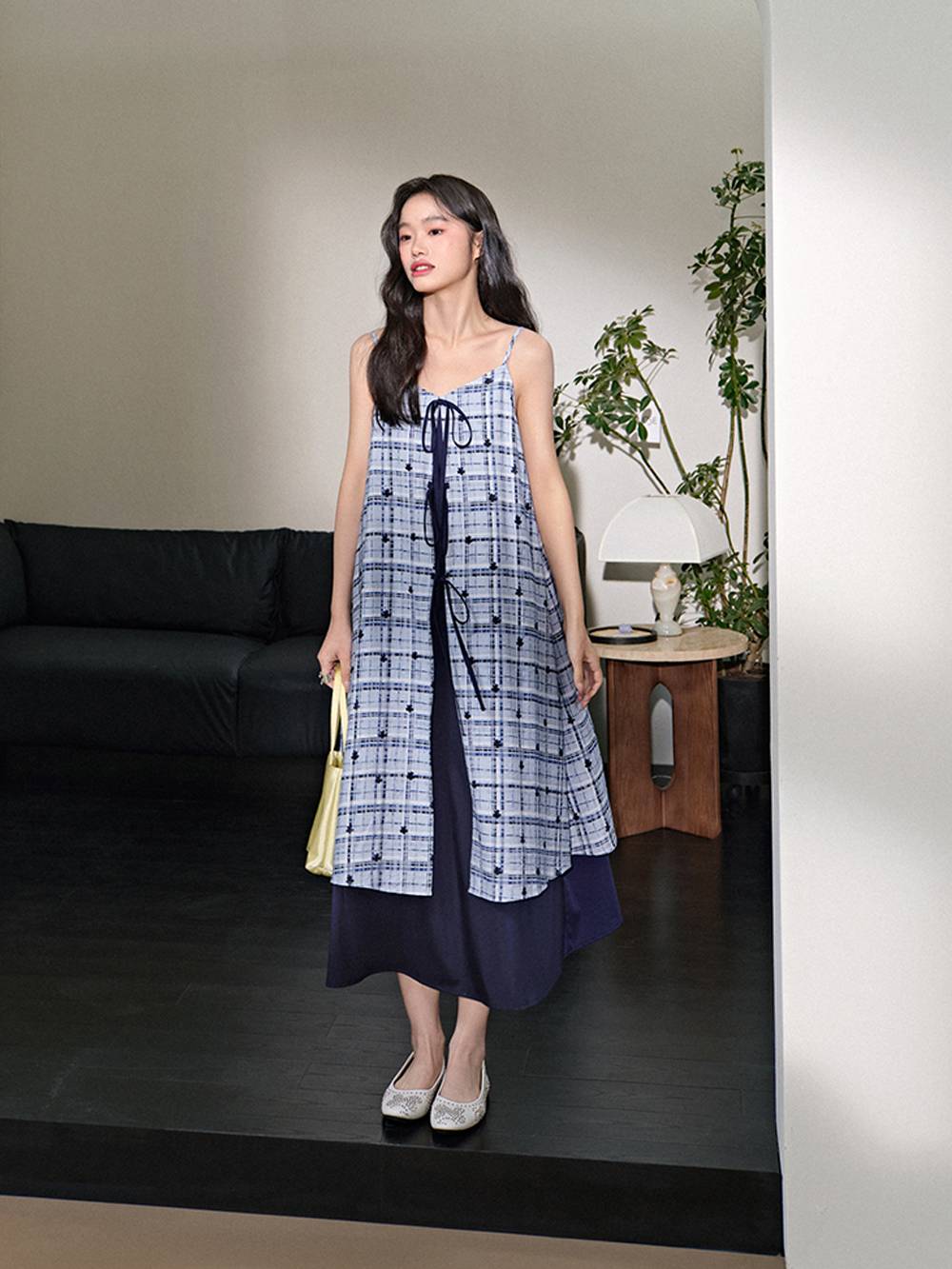 Ribbon Tie Dress