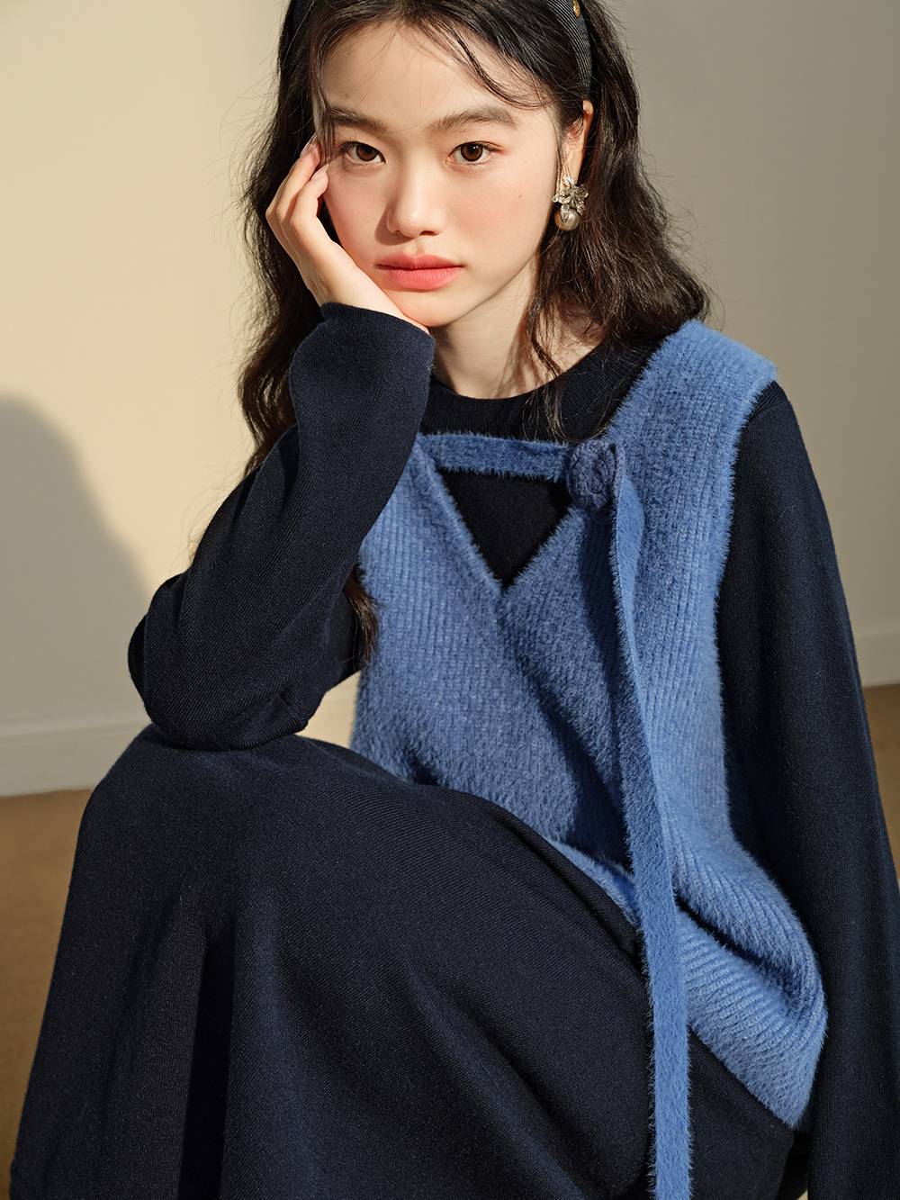 Vest and Dress Set