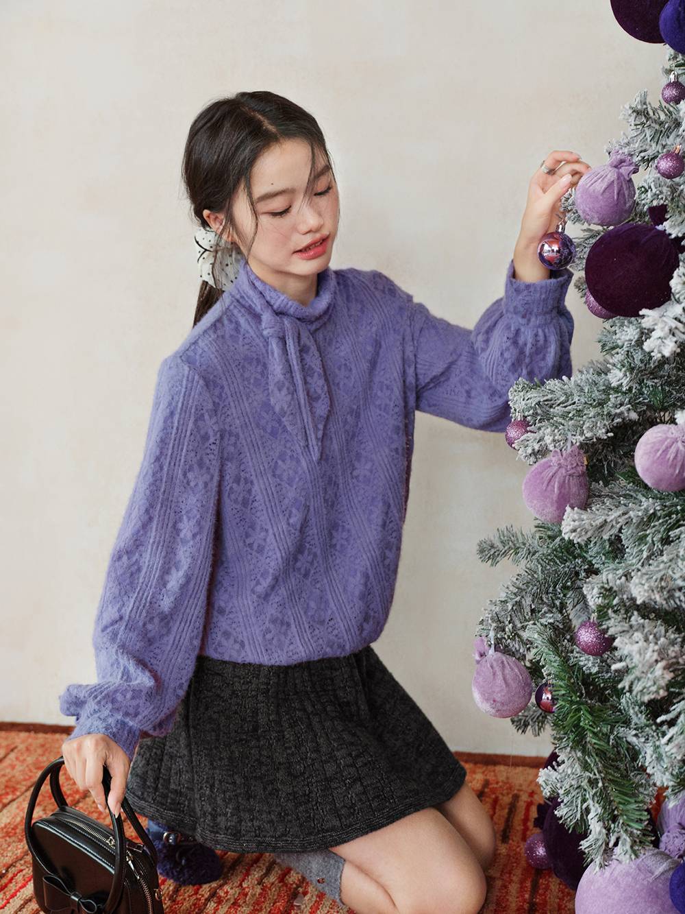 Tie Neck Blouse