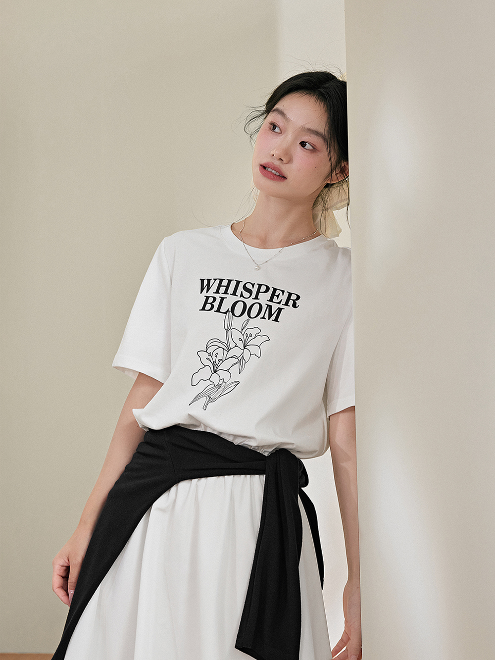White Midi Dress
