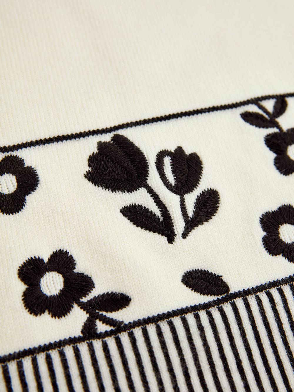 Floral Sweater