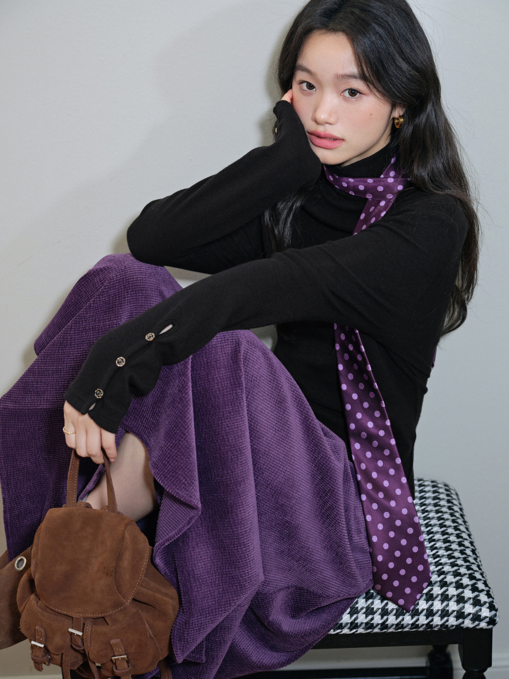 Turtleneck Top
