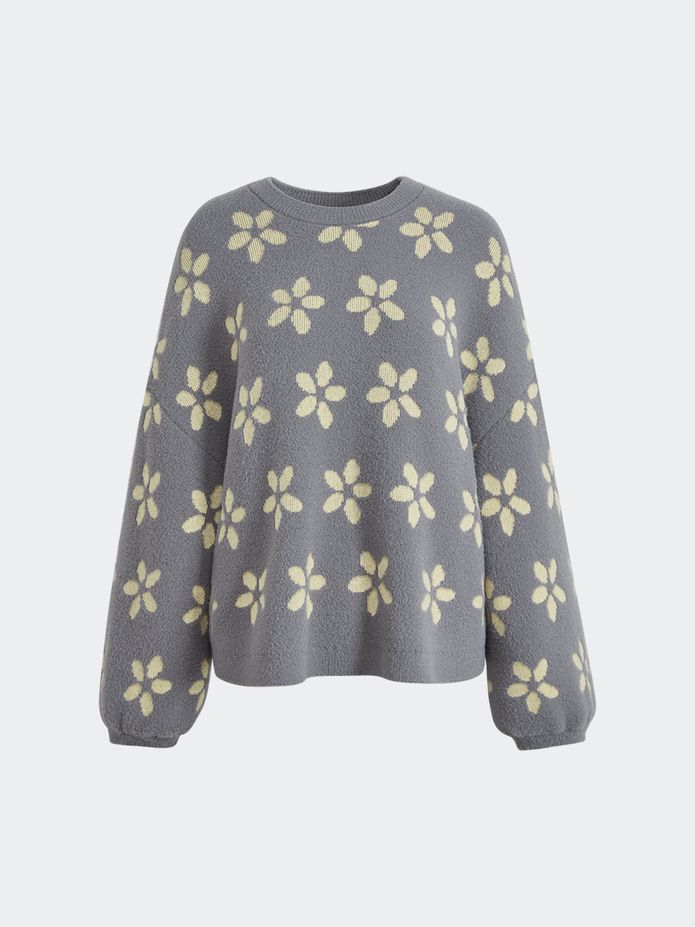 Floral Relaxed Sweater