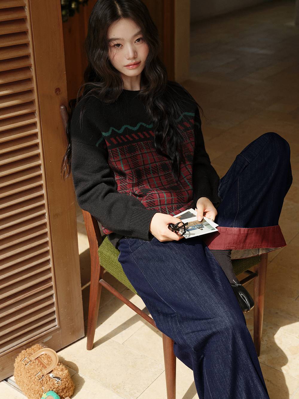Plaid Sweater