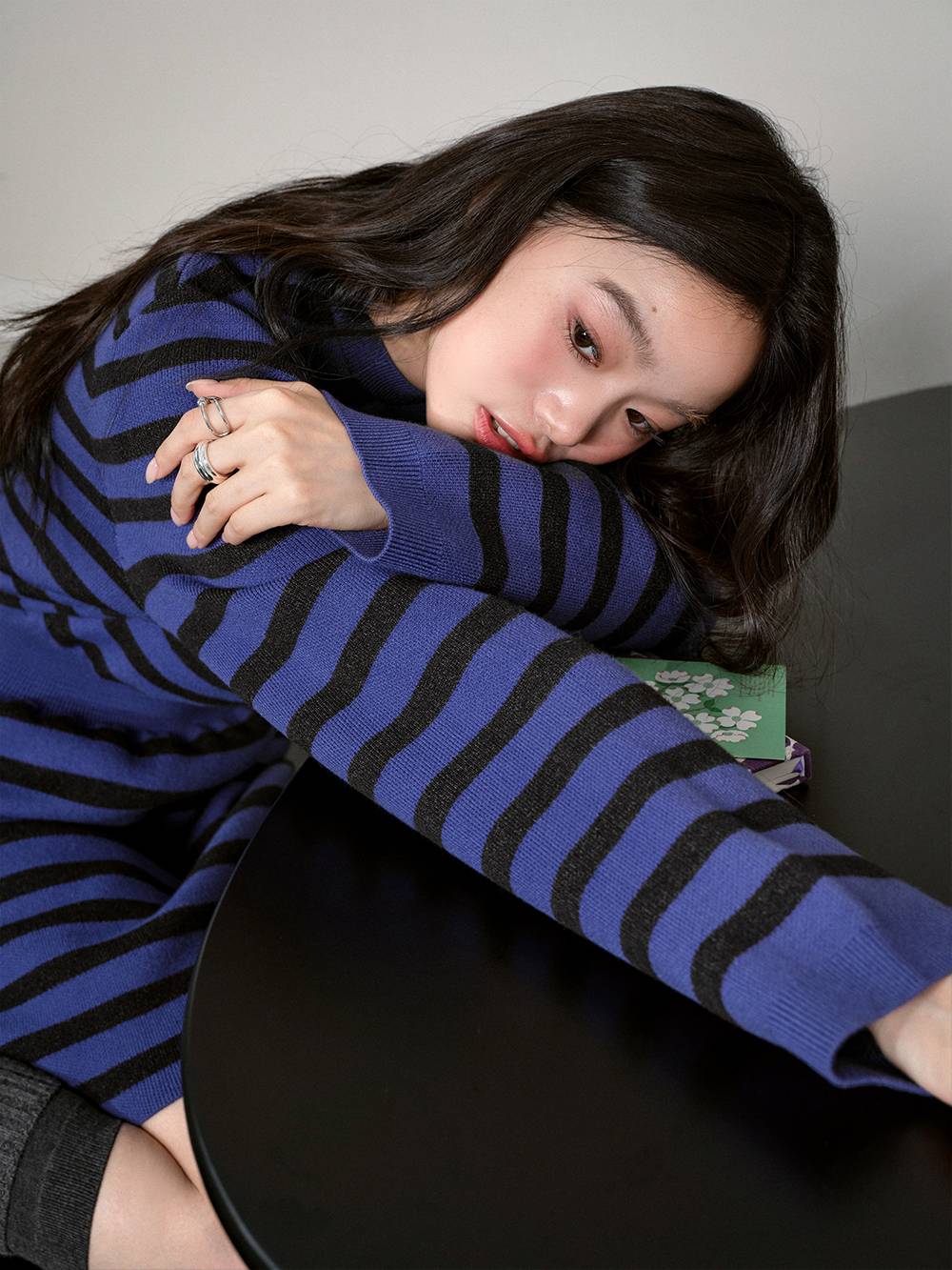 Striped Knit Dress
