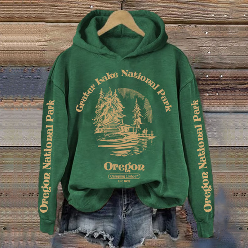Women's National Parks Printed Sweatshirt