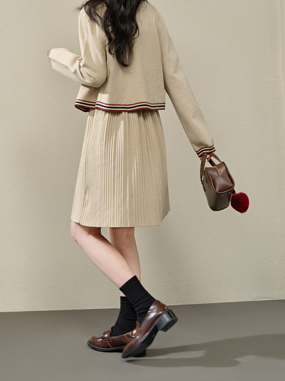 Cardigan and Dress