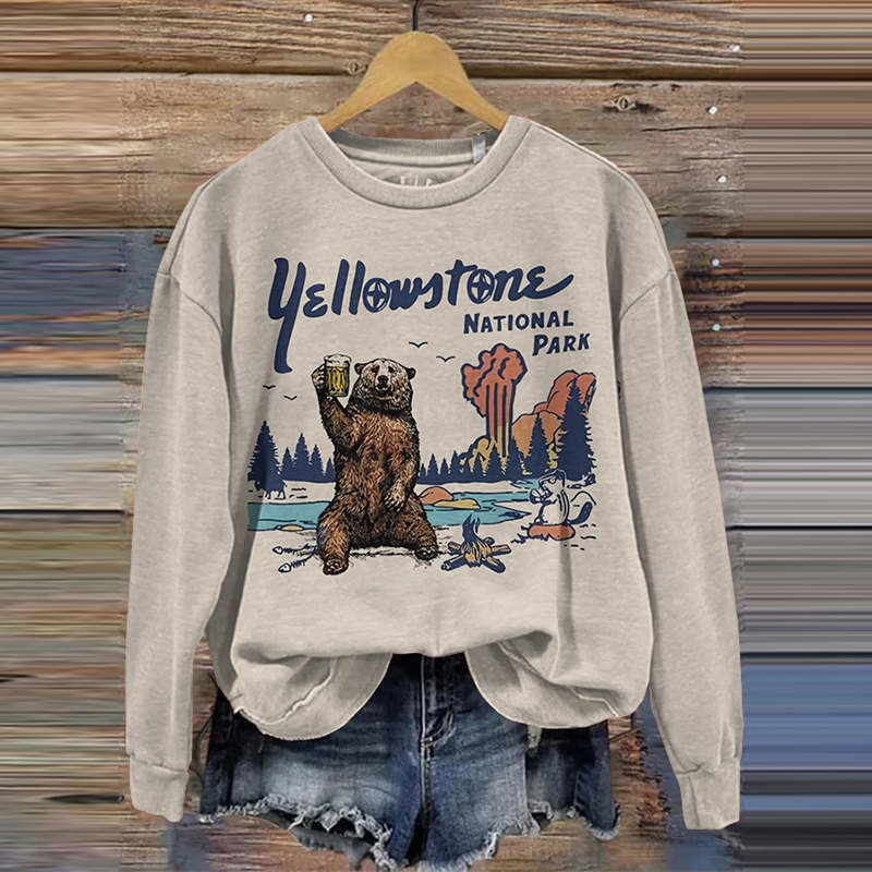 Women's Conservation National Parks Aboriginal Environmental Sweatshirt