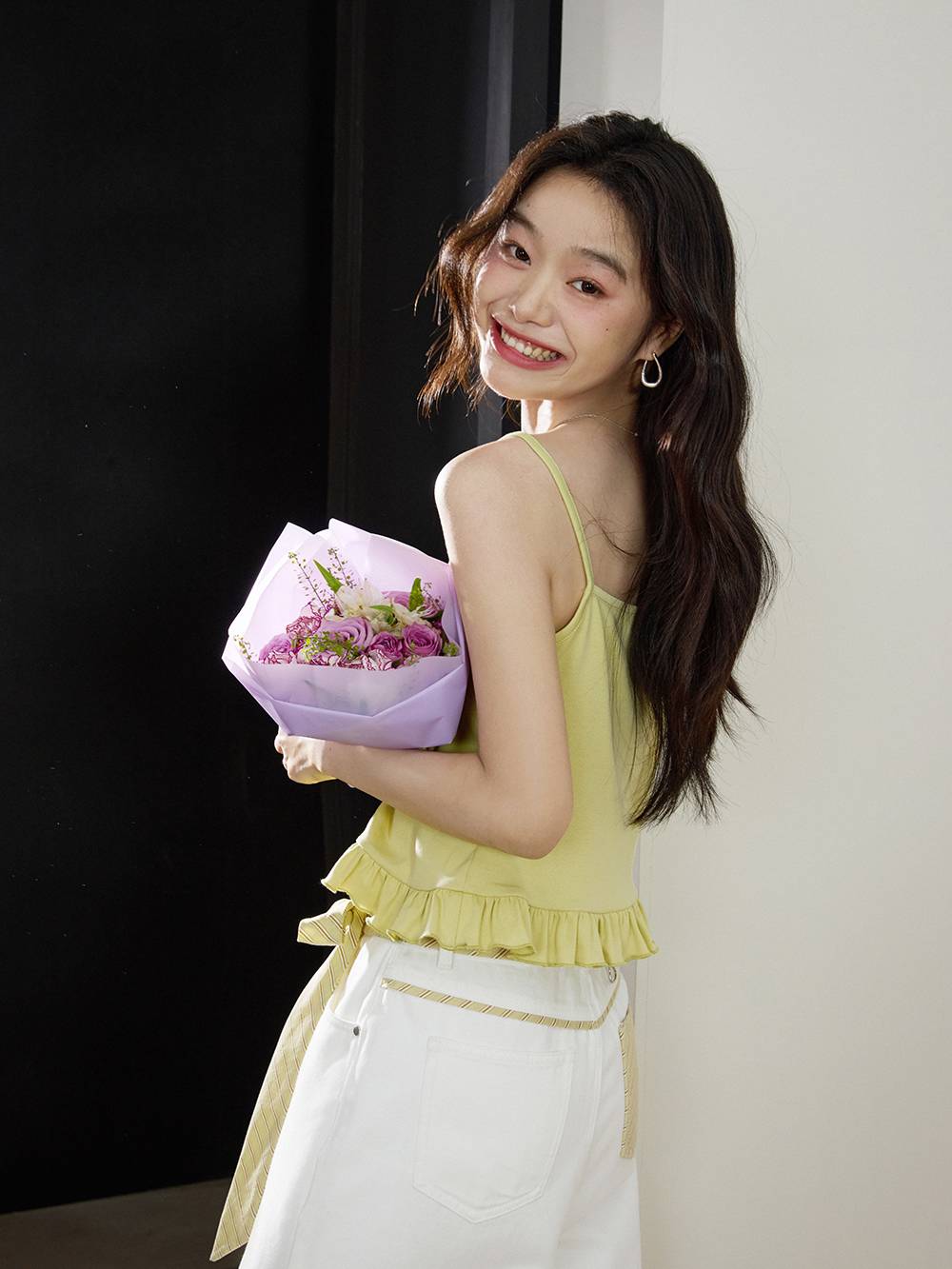 Ruffle Hem Cami