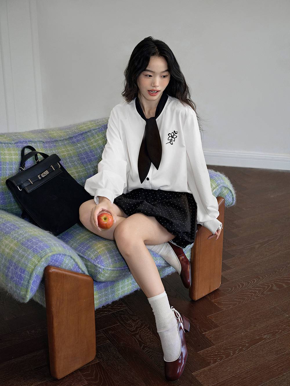 Bow Collar Blouse