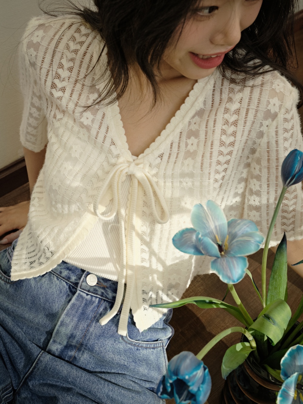 Cropped Cardigan