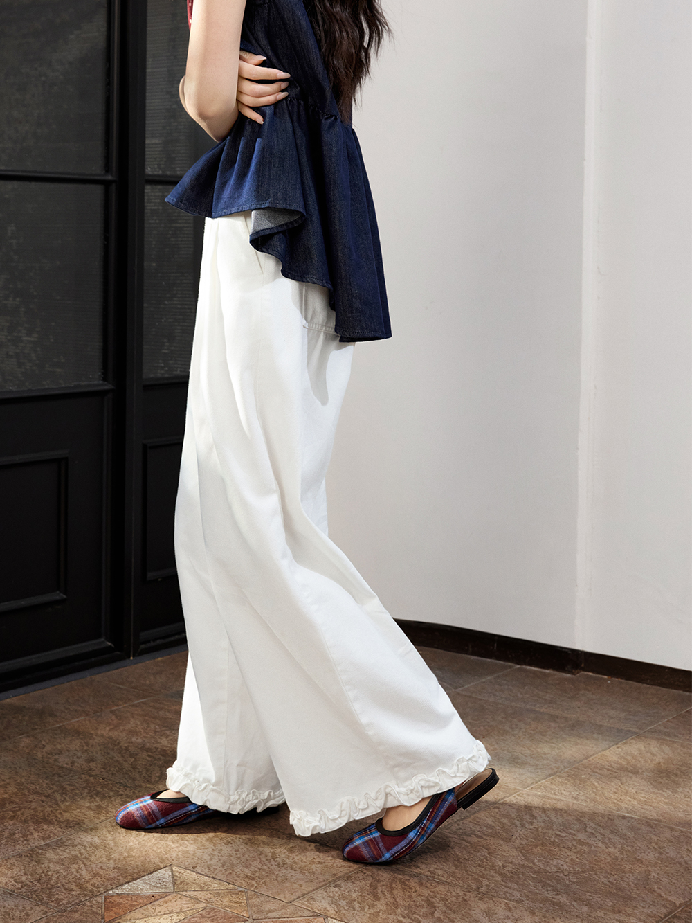 Elastic Waist Jeans