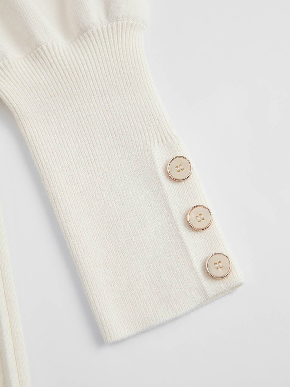 White Knit Dress