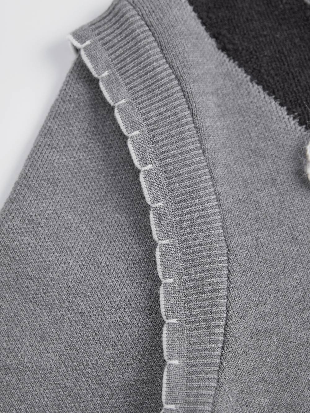 Argyle Knit Dress